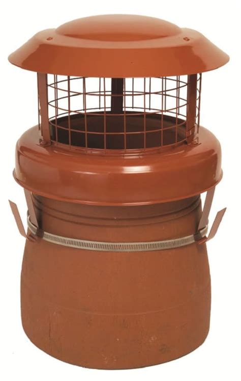 wickes chimney cowl  Colt Cowls High Top Solid Fuel Birdguard - 170mm to 250mm